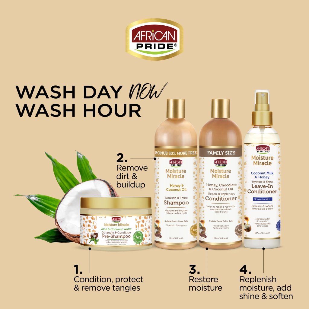 Soin pré-shampooing démêlant et revitalisant Moisture Miracle