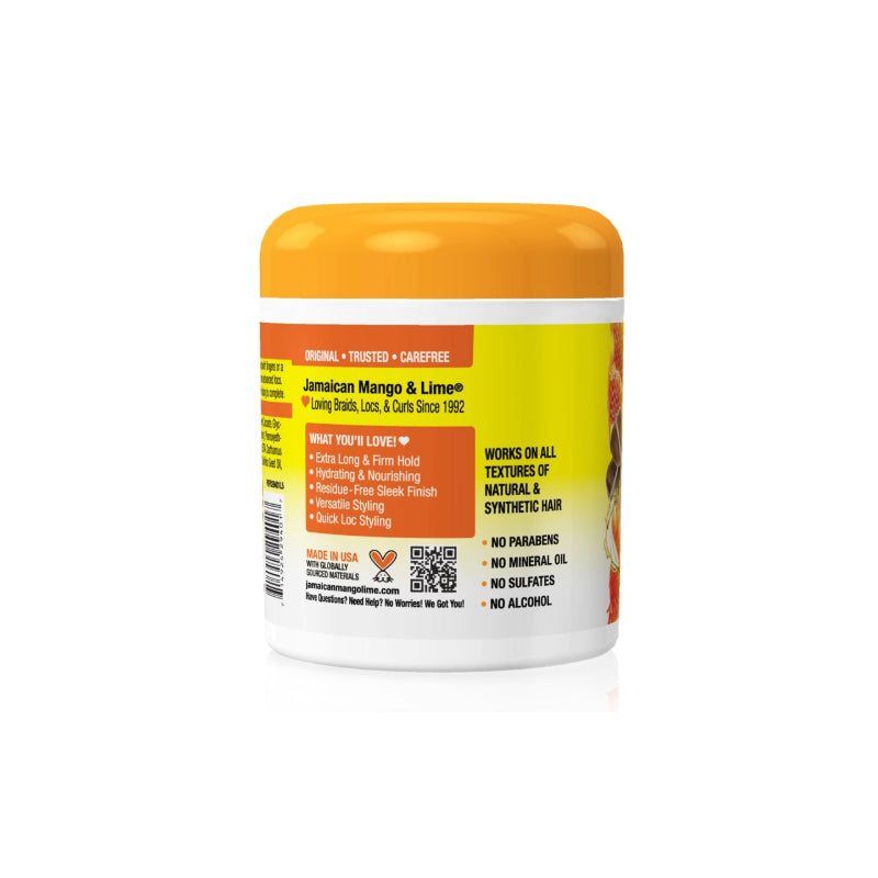 Jamaican Mango & Lime Extra Hold Locking Wax for Locs in a 16 oz jar for natural hair styling