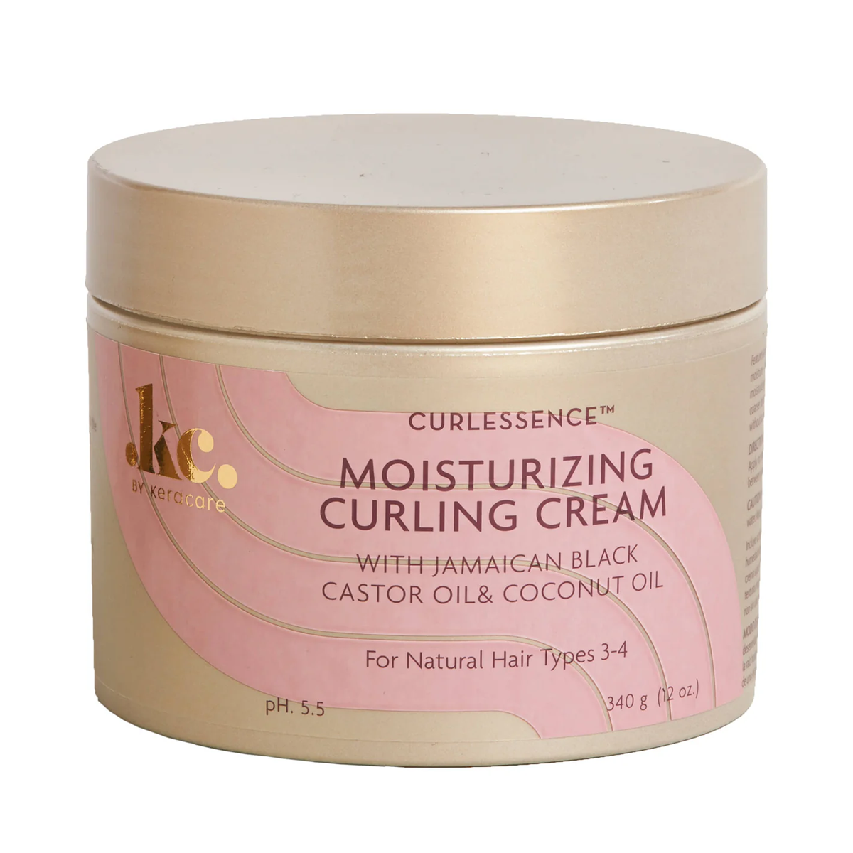 Crème hydratante pour les boucles Curlessence de KC By Keracare