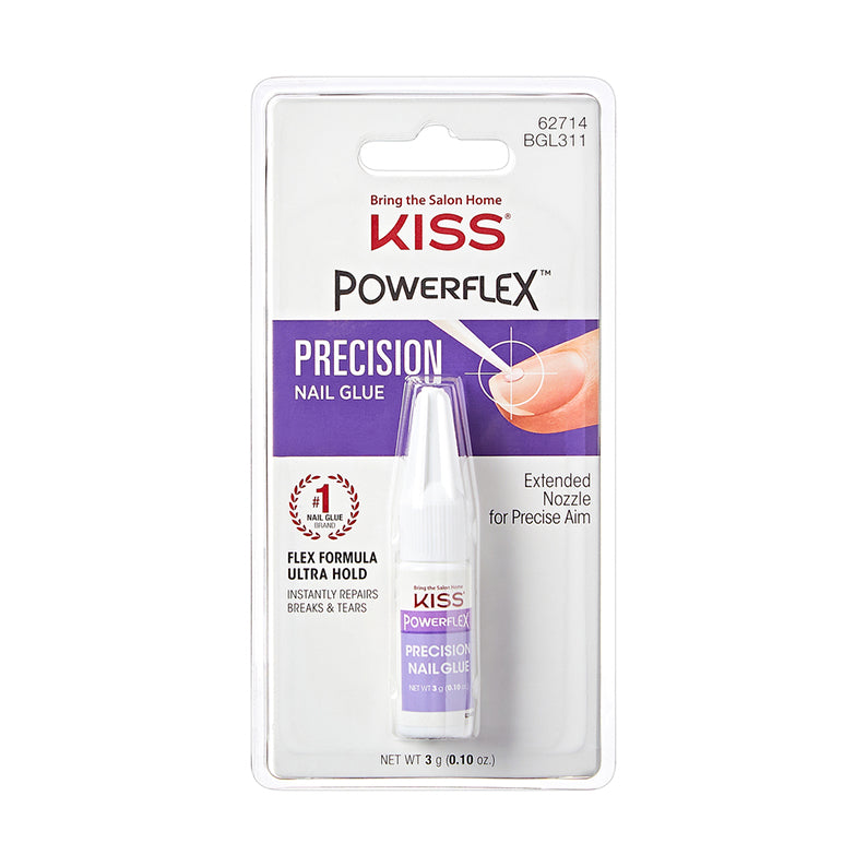 IVY BEAUTY by KISS Powerflex precision nail glue for false nails with extended nozzle and ultra hold