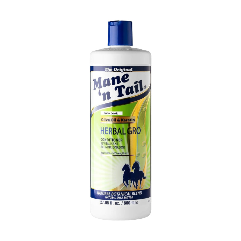 Mane n Tail Herbal Gro olive oil keratin conditioner 27 oz bottle nourishing botanical blend for hair