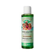 MISS ANTILLES rosemary hair growth lotion green bottle with white cap and colorful label