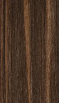 Spanish curl clip-in hair extensions ROYAL IMEX natural medium brown with warm caramel highlights