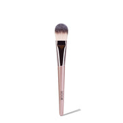 NICKA K makeup foundation brush with dense rounded synthetic bristles for seamless coverage foundation brush for flawless makeup