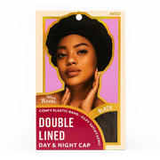 Casquette double doublure jour et nuit [Noir] #4553