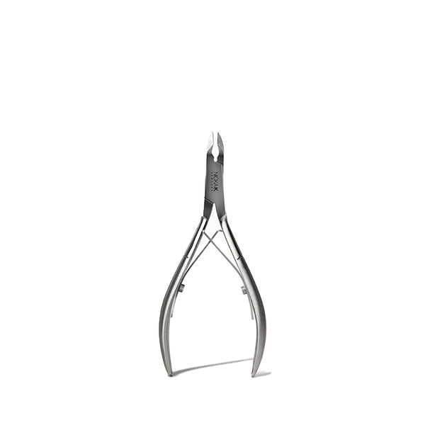 NICKA K double jaw cuticle nipper stainless steel manicure and pedicure tool for precise cuticle trimming
