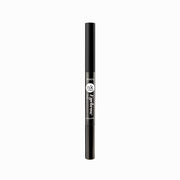 NICKA K black eyebrow duo pencil dual ended brow pencil with brush and tinted gel for shaping