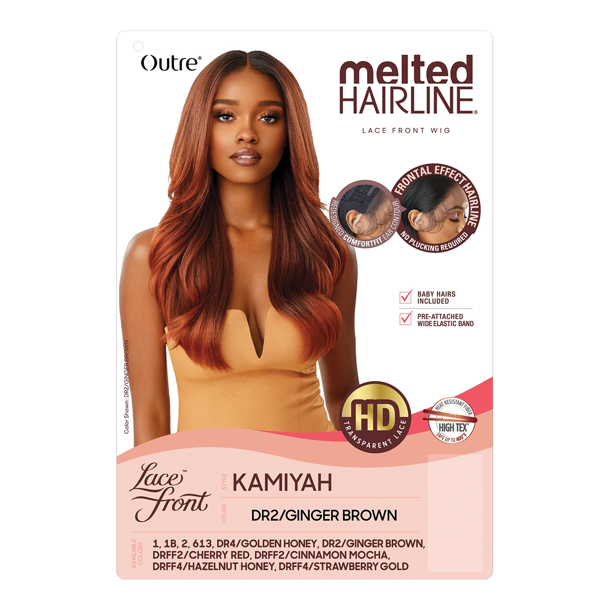 Ligne de cheveux fondue Kamiyah 22"