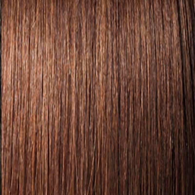 OUTRE boho island twist braiding hair in natural brown shade with smooth texture 1