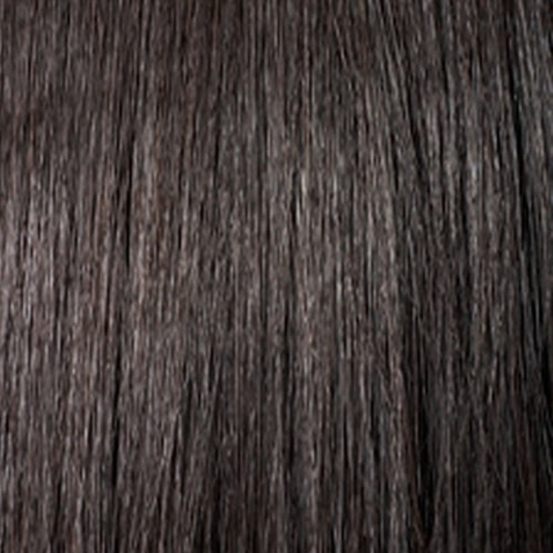OUTRE smooth dark brown premium ponytail hair extension with natural shine and texture