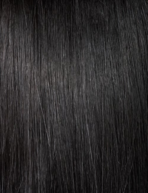 OUTRE jumbo braid hair extensions in natural black with smooth and silky texture