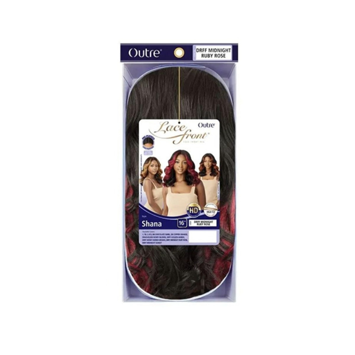 Dentelle devant Shana 16"