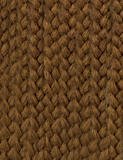 OUTRE pre-braided lace frontal wig in honey brown showing tight braided texture and soft synthetic fiber