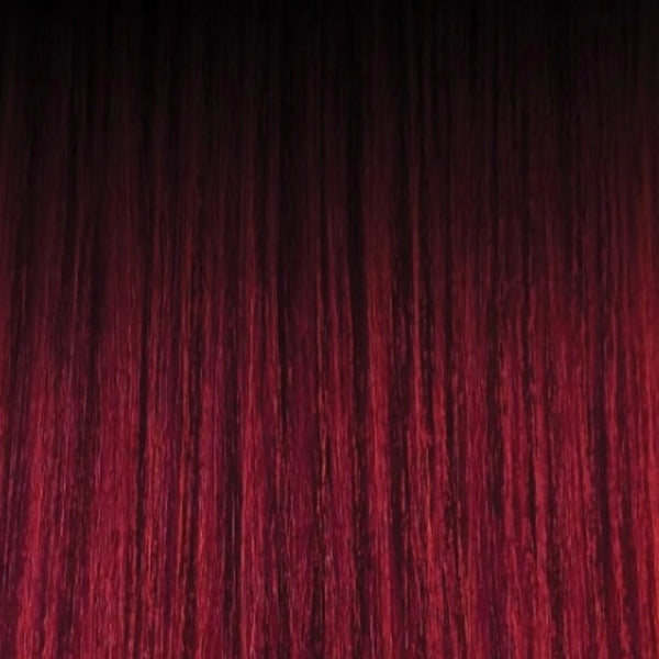 OUTRE braid pre stretched braiding hair 50 inch burgundy ombre synthetic texture with dark roots