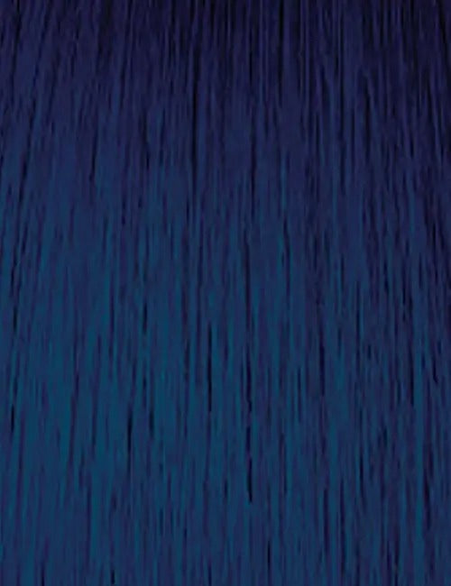 OUTRE pre-stretched braiding hair in deep blue color with smooth texture