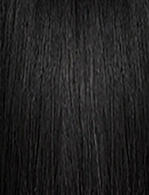 OUTRE unprocessed remy human hair straight bundle jet black silky texture ideal for sew ins and styling