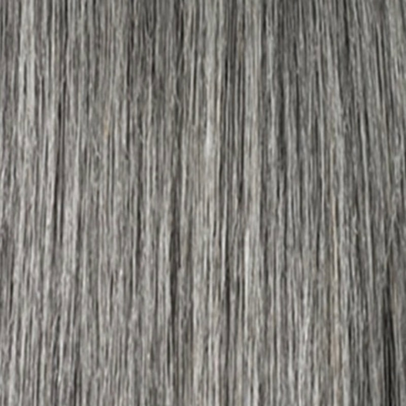 Close-up of grey synthetic hair strands from OUTRE X-Pression Soft Reggae Braid for hairstyling