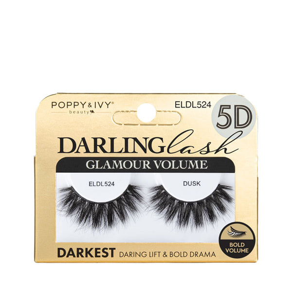 ABSOLUTE NEW YORK Darling Lash Glamour Volume false eyelashes in gold packaging 5D multi dimensional lashes