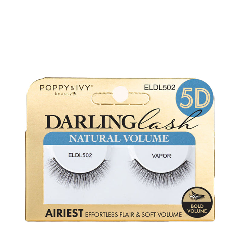 ABSOLUTE NEW YORK Darling Lash 5D Natural Volume false eyelashes Vapor style airiest soft volume pack