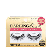 ABSOLUTE NEW YORK Darling Lash full body volume false eyelashes pack KISSES style 5D multi dimensional lashes