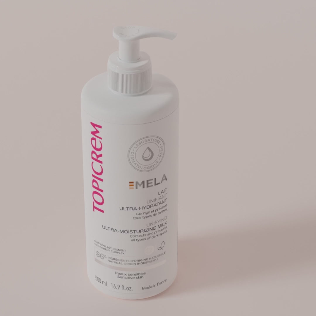 Load video: Mela Unifying Ultra-moisturizing Milk