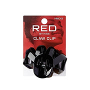 RED by KISS octopus hair claw clip black glossy octopus style claw clip on red branded packaging