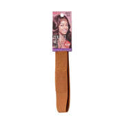 RED BEAUTY by KISS premium elastic wig band in brown with velcro closure for secure wig fit and comfort