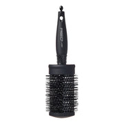 RED BEAUTY by KISS ceramic thermal round brush black vented barrel with nylon bristles for salon blowouts