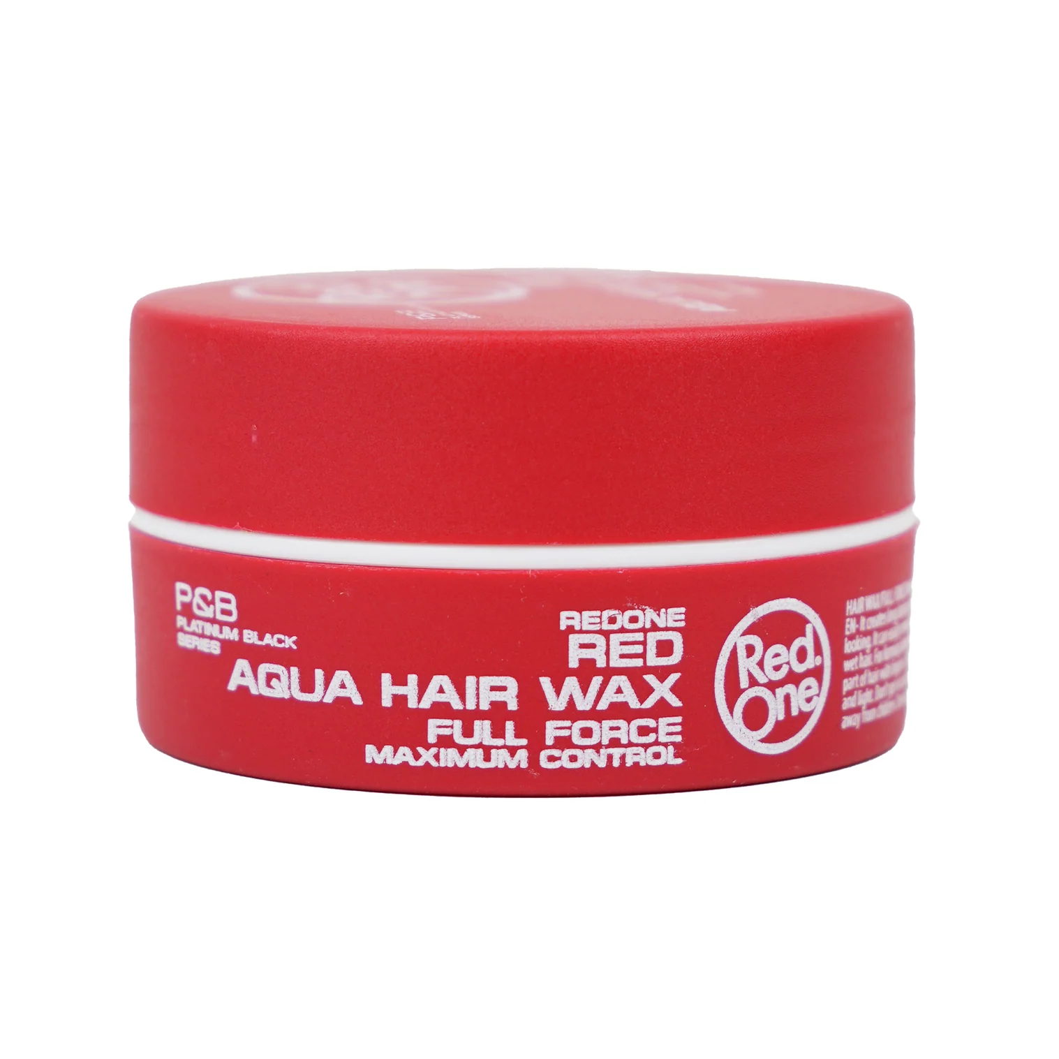 REDONE Aqua Hair Wax red jar for hair care styling full force maximum control waterbased wax
