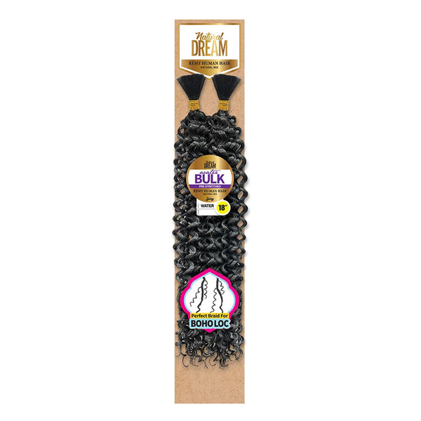 Royal Imex Hb Water Bulk 18 inch hair curly braids for boho loc hairstyles