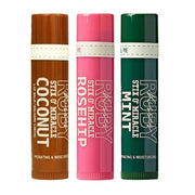 IVY BEAUTY by KISS Ruby Kisses Stix O'Miracle lip balm trio in Coconut Rosehip and Mint flavors