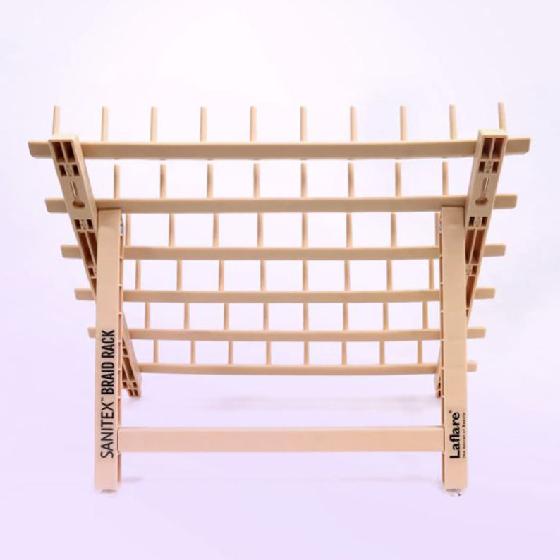 LAFLARE braid rack 60 spool holder beige plastic freestanding spool organizer for threads and braids