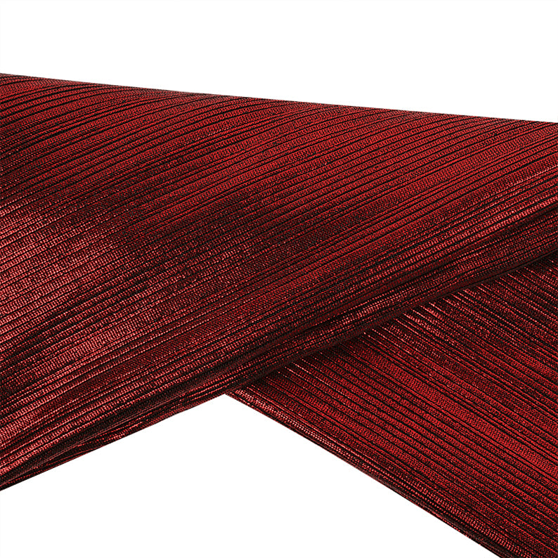 Ms Remi silky wrap scarf for hair in rich burgundy with subtle ribbed texture ideal for protective styling