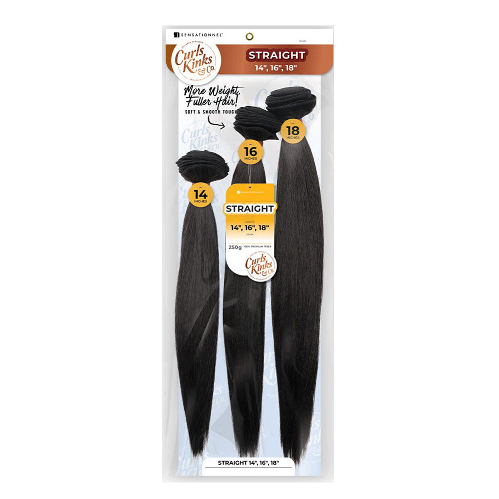 Curls Kinks &amp; Co - Multi Straight 14"16"18"