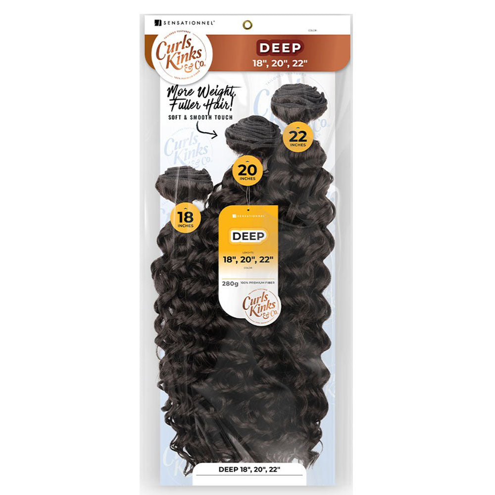 Boucles Kinks &amp; Co Multi Burmese Curl 14"16"18"