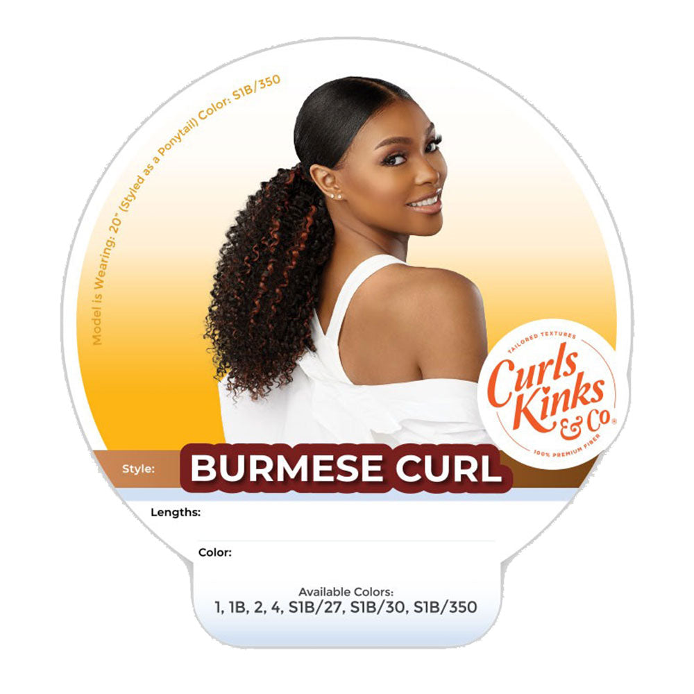 Boucles Kinks &amp; Co. Burmese Curl 20"