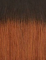 SENSATIONNEL Butta Lace Unit 10 wig in dark root to copper ombre straight synthetic hair