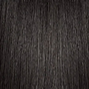 SENSATIONNEL Dashly Unit 21 wig close up of straight dark brown textured synthetic hair with natural sheen
