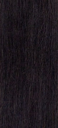 SHAKE N GO 100% human hair wig straight natural jet black hair swatch smooth long strands