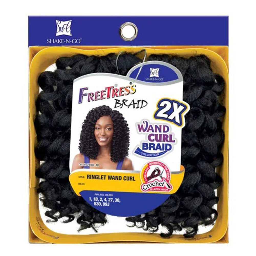 FREETRESS Braid 2X Ringlet Wand Curl