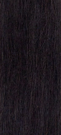 SHAKE N GO golden human hair lace front wig in natural dark brown straight texture for styling