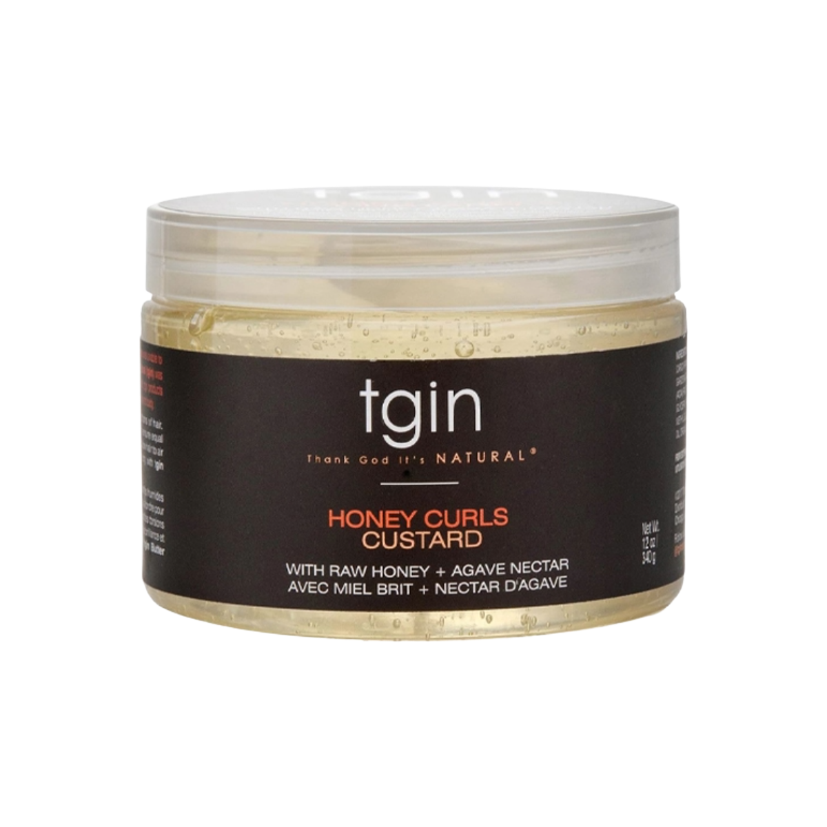 tgin Honey Curls Custard 12oz