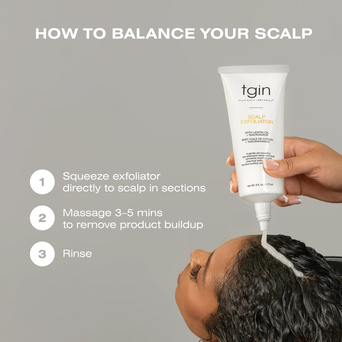 tgin Exfoliant pour cuir chevelu 6oz