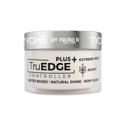 NICKA K TruEDGE Plus edge controller jar water based natural shine non flaky extreme hold edge control gel