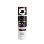 jet black root touch up spray instant hair concealer for quick water resistant root coverage