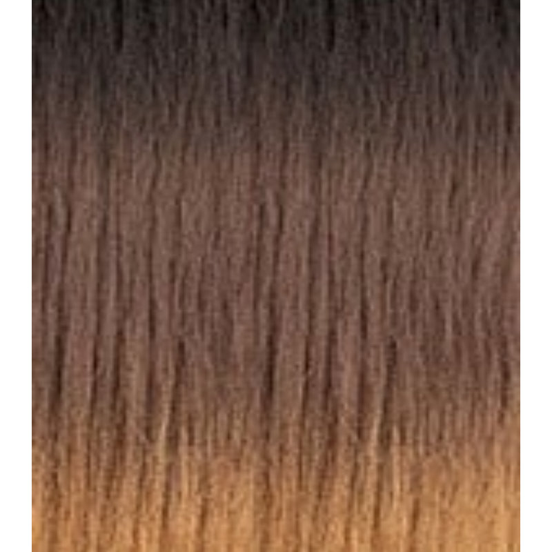 Sensationnel pre-stretched braiding hair 58 inch in ombre brown to blonde color