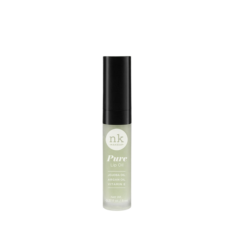 NICKA K Pure Lip Oil with jojoba oil argan oil and vitamin E for moisturizing lips