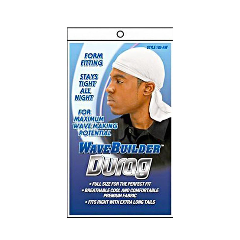 Durag Wavebuilder #192Aw [Blanc]