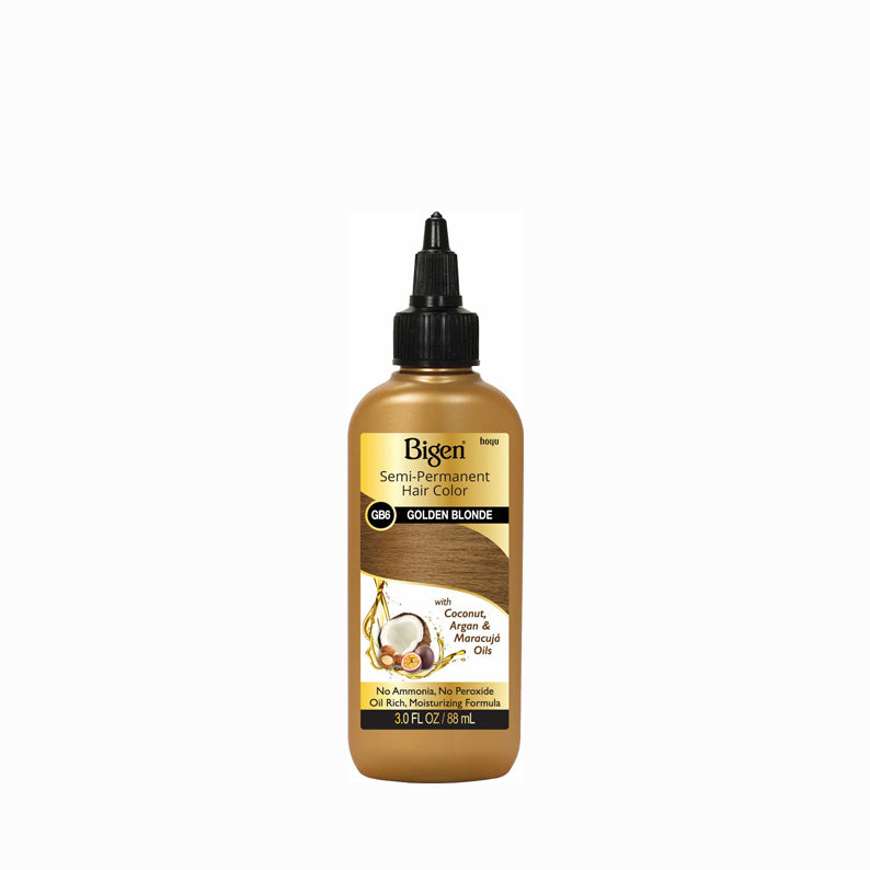 Bigen semi-permanent hair color in golden blonde with moisturizing formula and natural oils