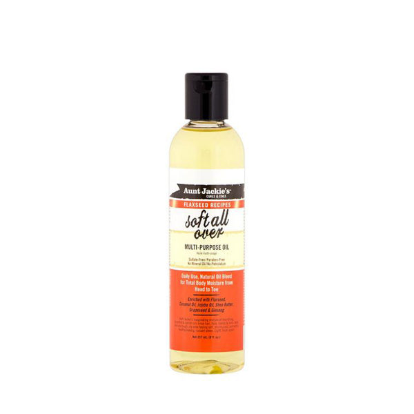 AUNT JACKIE'S Flaxseed Recipes Soft All Over Multi-Purpose Oil 8oz